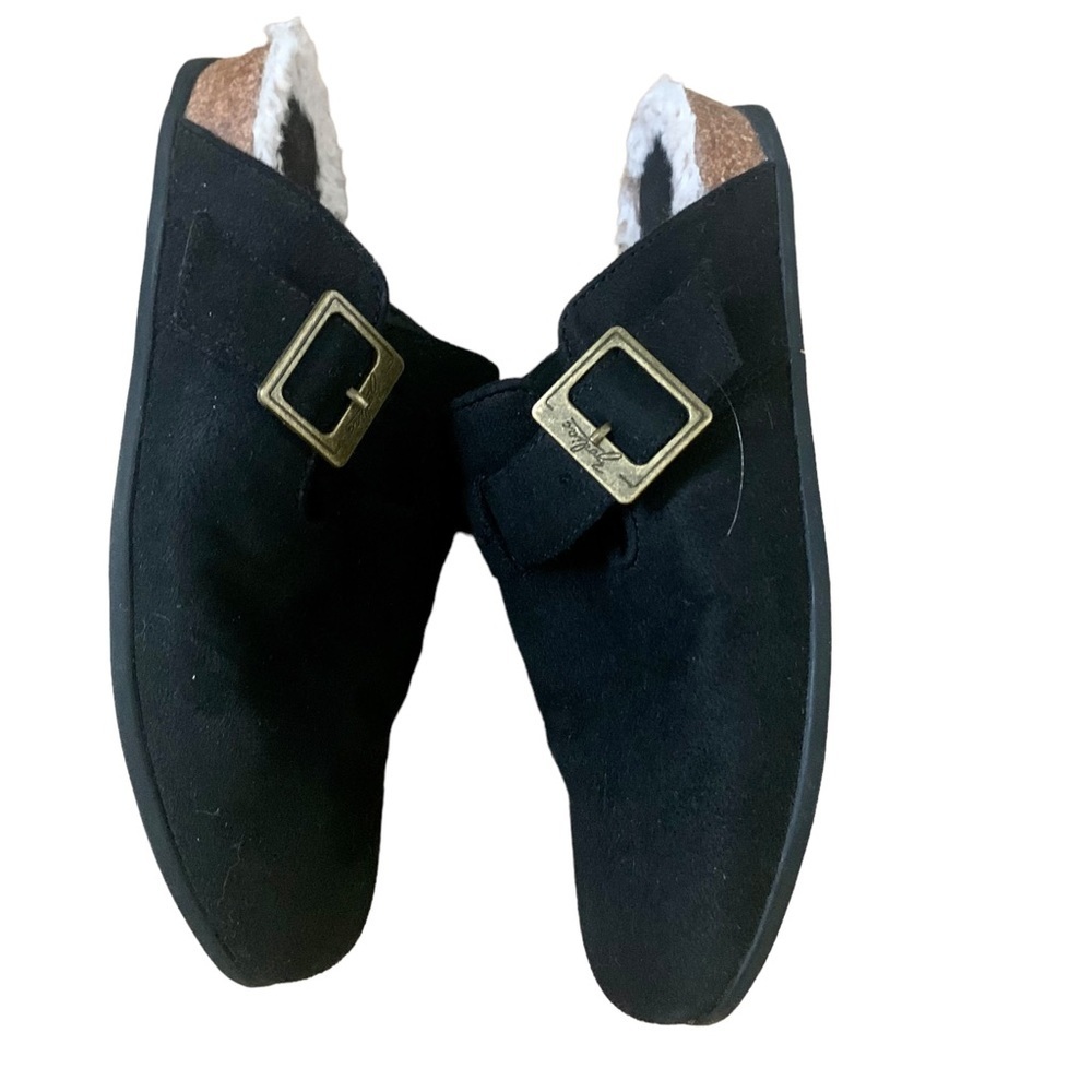 Zodiac Women's Maui Faux Shearling Slip On Clog Black Suede - Pick Size 7.5M